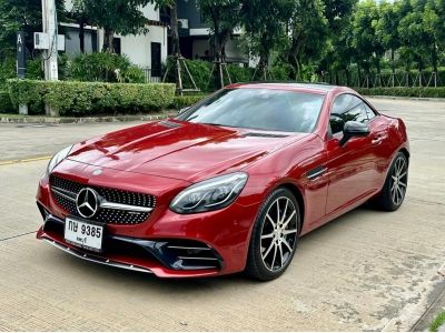 Mercedes Benz SLC43 AMG Roadster 2017 สีแดง รถศูนย์ไทย มือเดียว ไมล์น้อย